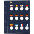 HOJA VISTA PARA MONEDAS DE 2 EUROS - ERASMUS por 4.50 € ✅