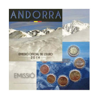 Andorra Euro Cartera BU 2014