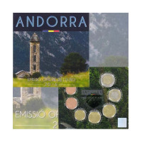 Andorra Euro coin set BU 2016