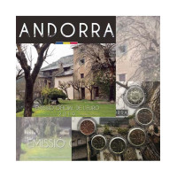 Andorra Euro Cartera BU 2019