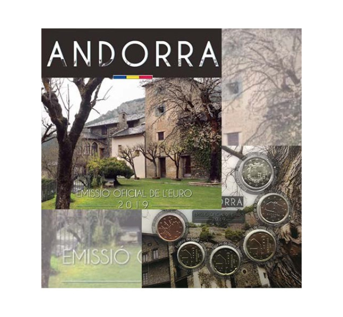 Andorra Euro Cartera BU 2019 por 39.50 € ✅