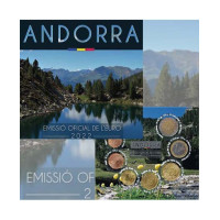 Andorra Euro coin set BU 2022