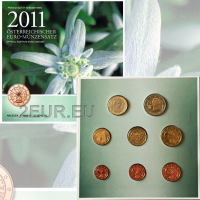Austria Cartera Euro BU 2011