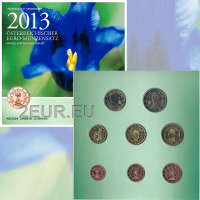 Austria Cartera Euro BU 2013