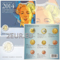 Austria Euro coin set BU 2014 for 36.50 € ✅