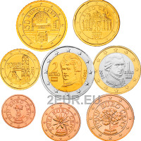 Austria Cartera Euro UNC 2003