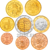 Austria Cartera Euro UNC 2005