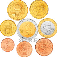 Austria Cartera Euro UNC 2008