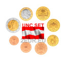 EURO COIN SET UNC