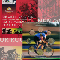 Belgium conjunto de euros BU  2002 - Copa del Mundo de ciclismo en Bélgica