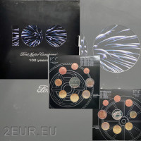 Belgium conjunto de euros BU 2003 - 100 años Ford