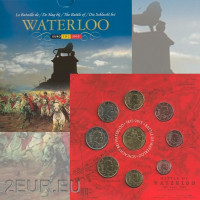 Belgium euro set BU 2015 - Battle of Waterloo