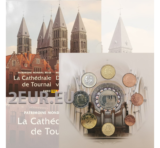 Belgium conjunto de euros BU 2009 - Catedral de Dornica por 39.00 € ✅