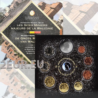 Belgium euro set BU 2013 - Coal mines of Wallonia
