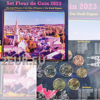 Belgium euro set BU 2023 - The City of Eupen