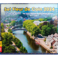 Belgium euro set BU 2024 - The City of Namur