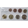 Belgium conjunto de euros UNC 2009 -2013 MIX por 12.00 € ✅