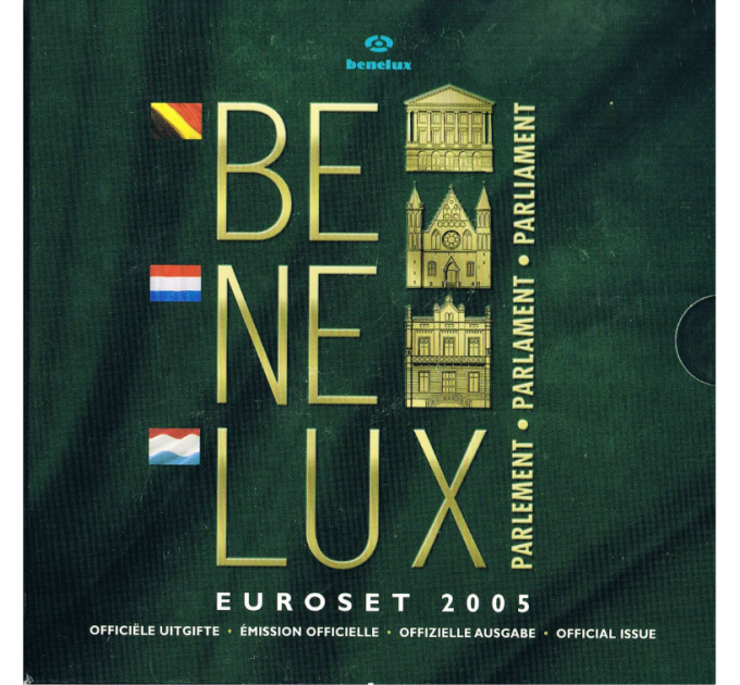 BENELUX conjunto de euros BU 2005 por 48.00 € ✅