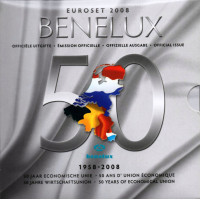 BENELUX conjunto de euros BU 2008