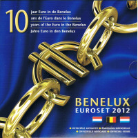 BENELUX conjunto de euros BU 2012