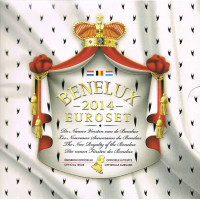 BENELUX conjunto de euros BU 2014