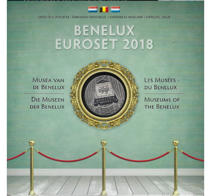 BENELUX conjunto de euros BU 2018 por 65.00 € ✅