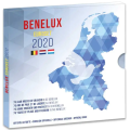 BENELUX conjunto de euros BU 2020 - 75 años de paz y libertad en el Benelux por 65.00 € ✅