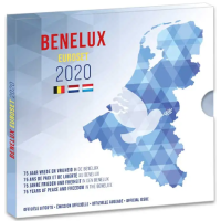 BENELUX euro set BU 2020 - 75 years of peace and freedom in the Benelux
