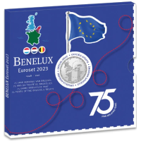 BENELUX conjunto de euros BU 2023 - 75 años del Tratado de Bruselas
