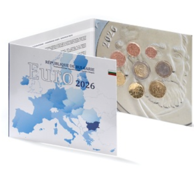 Bulgaria euro set BU 2026 for 25.00 € ✅