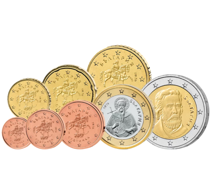BULGARIA euro set UNC 2026 for 9.50 € ✅