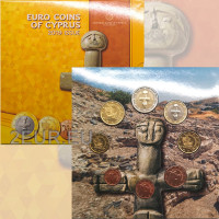 Chipre conjunto de euros BU 2019 - Pomos