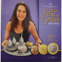 Cyprus euro set BU 2024 - Folk Tradition of Cyprus - Traditional Professions of Cyprus