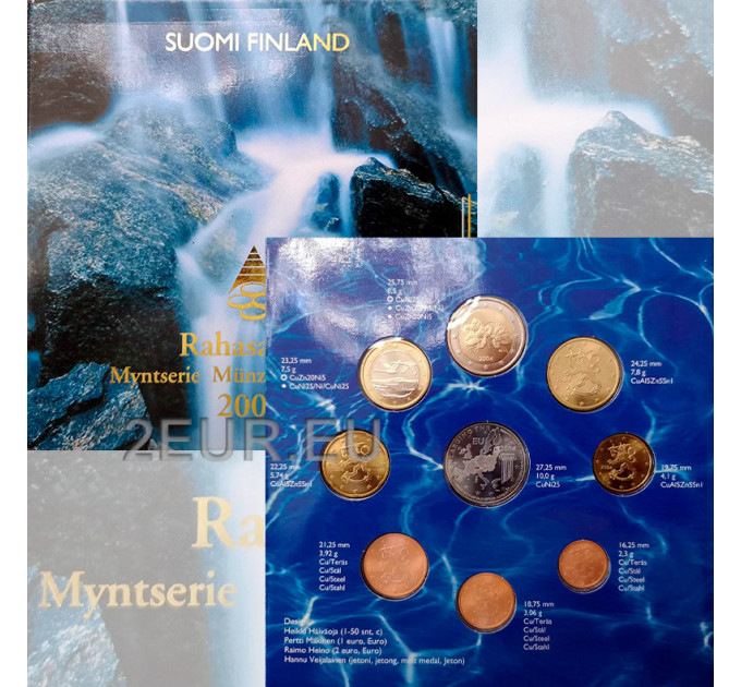 Finland euro set BU 2004 - Enlargement of the European Union for 25.00 € ✅