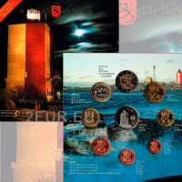 Finlandia conjunto de euros BU 2007 - Faros finlandeses - Utö