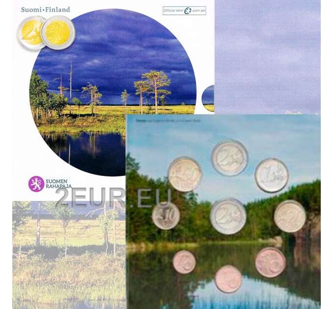 Finlandia conjunto de euros BU 2010 - Año de la biodiversidad por 36.00 € ✅