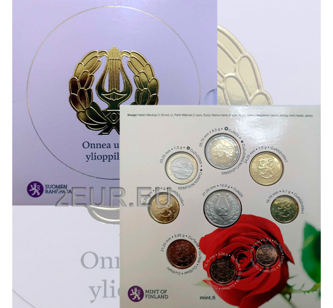 Finlandia conjunto de euros BU 2013 - Graduados de secundaria por 20.90 € ✅