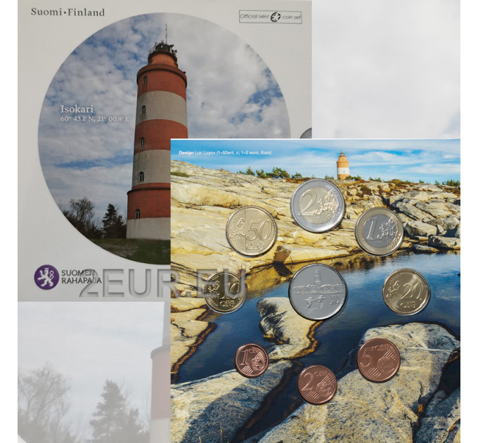 Finlandia conjunto de euros BU 2014 - Faros finlandeses - Isokari por 29.90 € ✅
