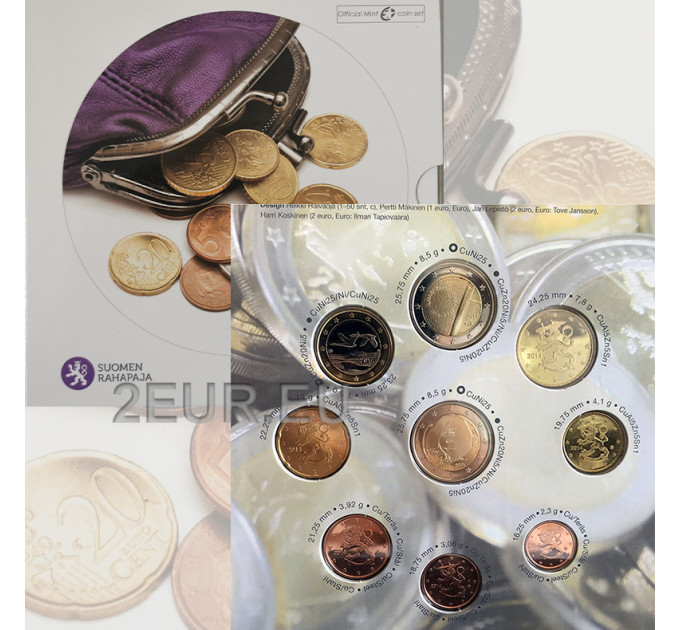 Finlandia conjunto de euros BU 2014 - Las monedas de euro por 35.00 € ✅