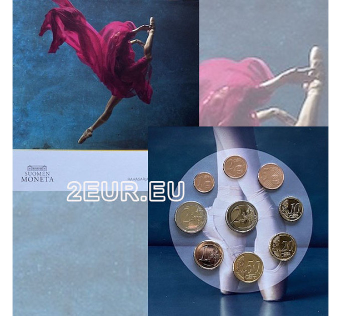 Finlandia conjunto de euros BU 2022 - Ballet Nacional por 36.00 € ✅