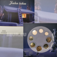 Finlandia conjunto de euros BU 2022 - Navidad