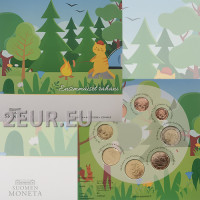 Finlandia conjunto de euros BU 2024 - Mi primer dinero