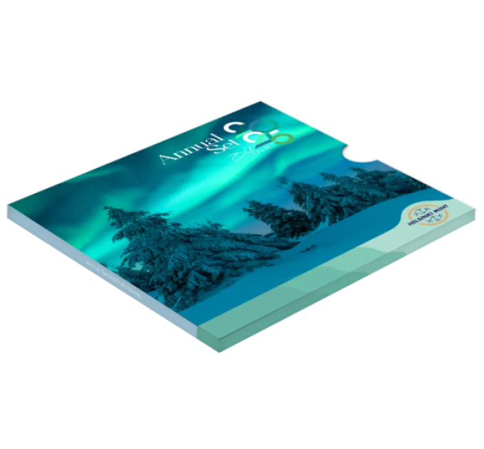 Finlandia conjunto de euros BU 2025 - Auroras boreales en Finlandia por 39.00 € ✅