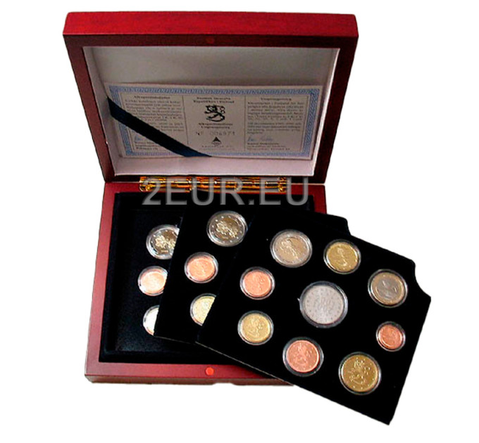 Finlandia PROOF 1999-2001 - Juego de monedas de euro por 245.00 € ✅