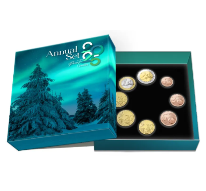 Finlandia PROOF Juego de monedas de euro 2025 por 115.00 € ✅