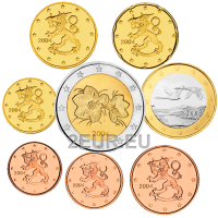 Finlandia UNC 2004 - Juego de monedas de euro