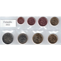 Finlandia UNC 2022 - Juego de monedas de euro