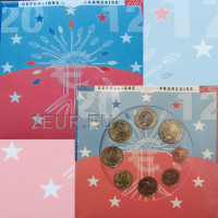 Francia BU set 2012 - juego de monedas de euro