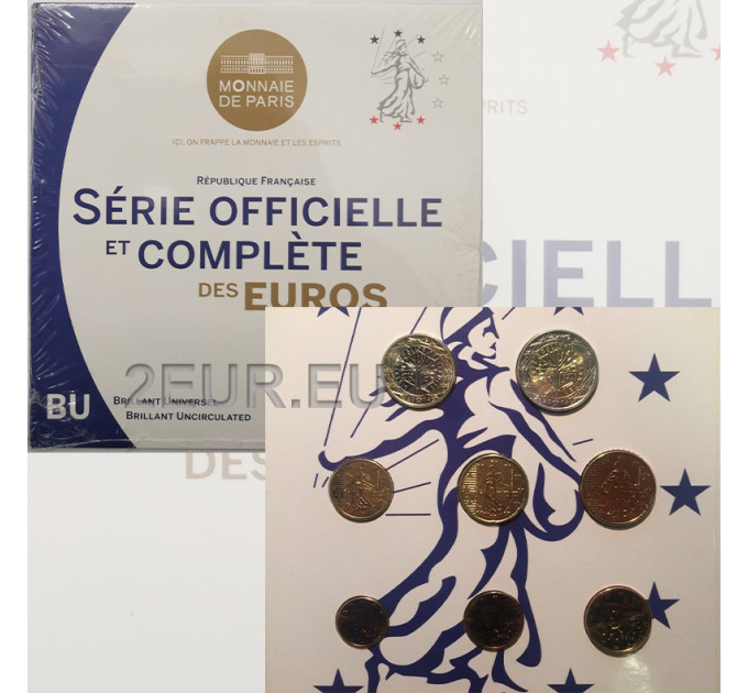 Francia BU set 2014 - juego de monedas de euro por 41.00 € ✅