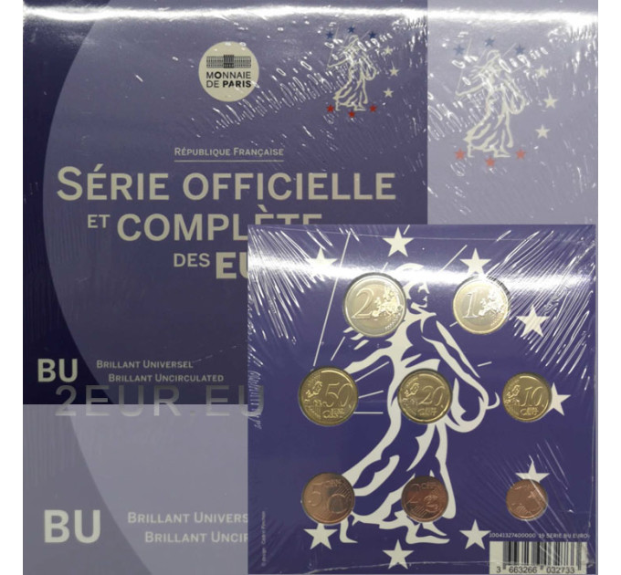 Francia BU set 2019 - juego de monedas de euro por 42.00 € ✅